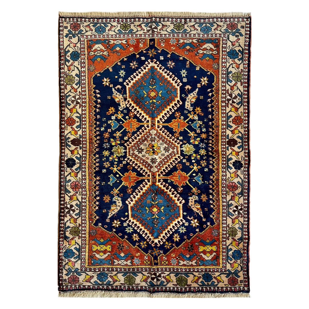 فرش یلمه طرح سه ترنج