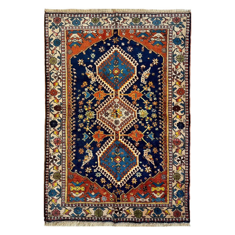 فرش یلمه طرح سه ترنج