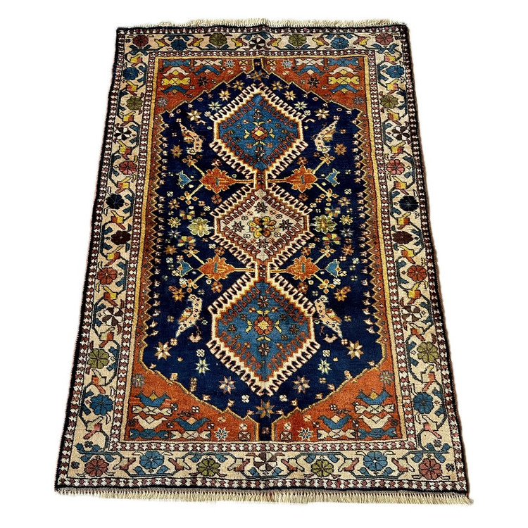 فرش یلمه طرح سه ترنج